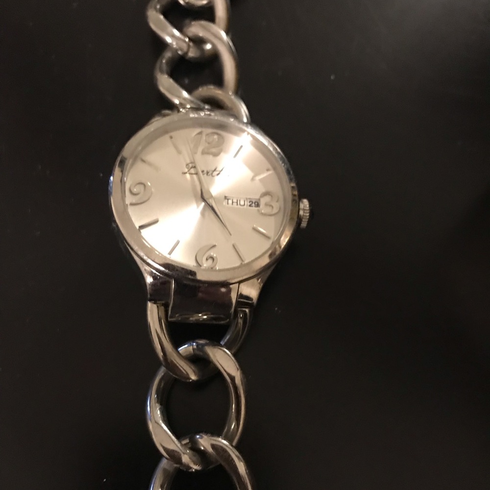 Stunning Silver Bertha Watch